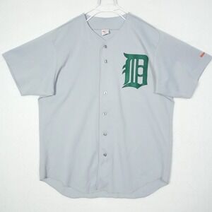 Vintage Wilson Detroit Tigers Gray Stitched Jersey #25 USA Made Baseball Mens XL